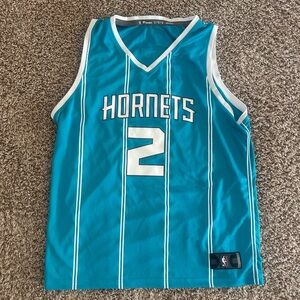 Blue and white NBA Charlotte Hornets jersey #NBA #CharlotteHornets